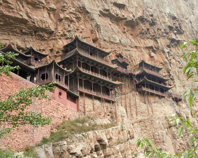 Xuankongtemplet vid Hunyuan